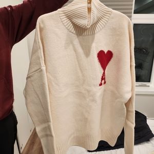 Ami Paris 100% wool sweater gender neutral